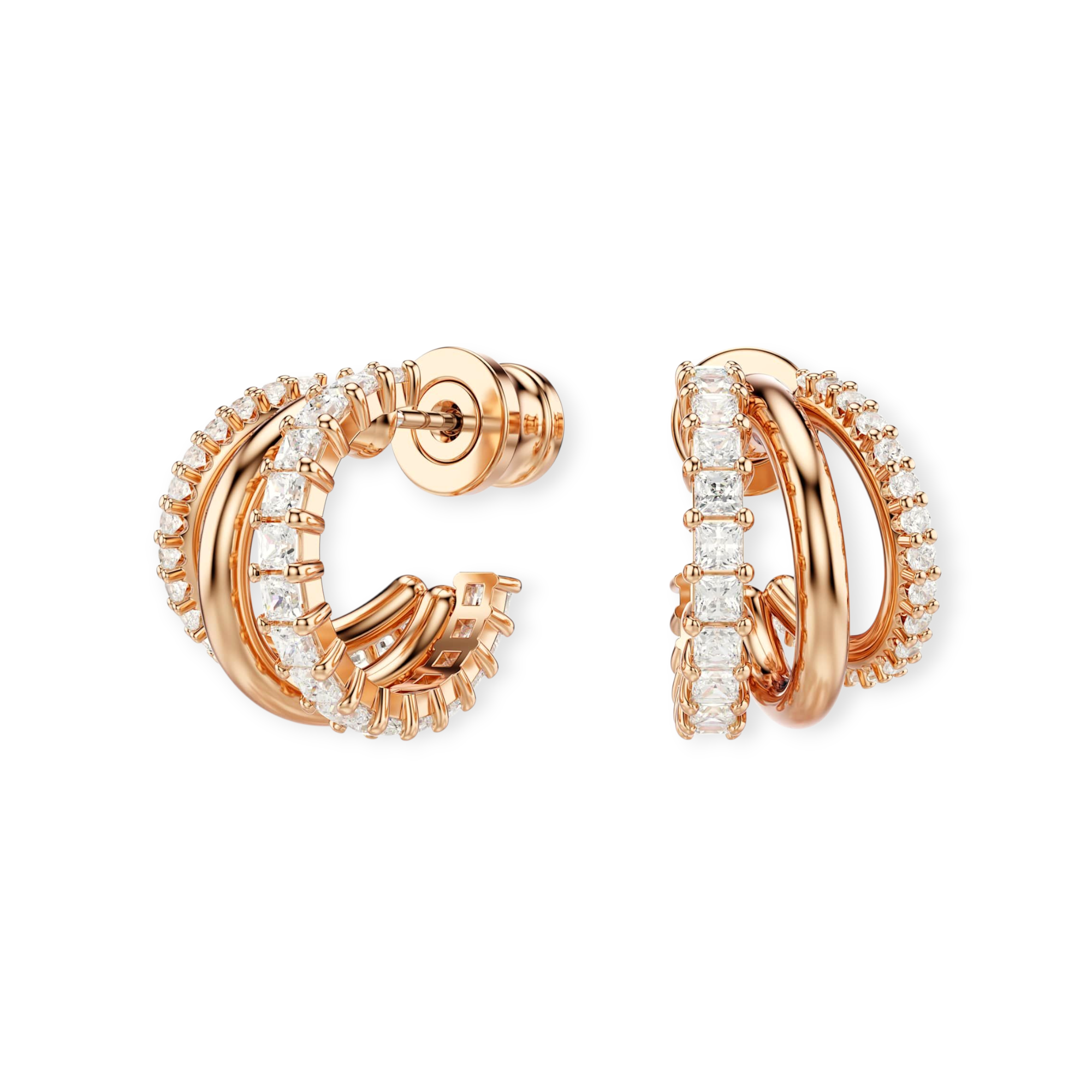 Hyperbola Hoop Earrings